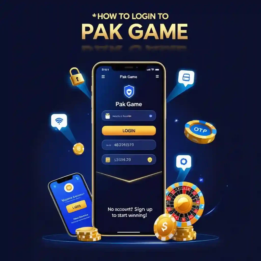 How to Login to Pak Game